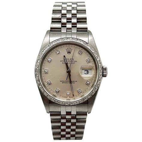 rolex certified pre-owned datejust 1995|rolex datejust price used.